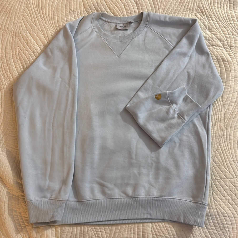Carhartt WIP Chase Sweatshirt Light Blue L/XL